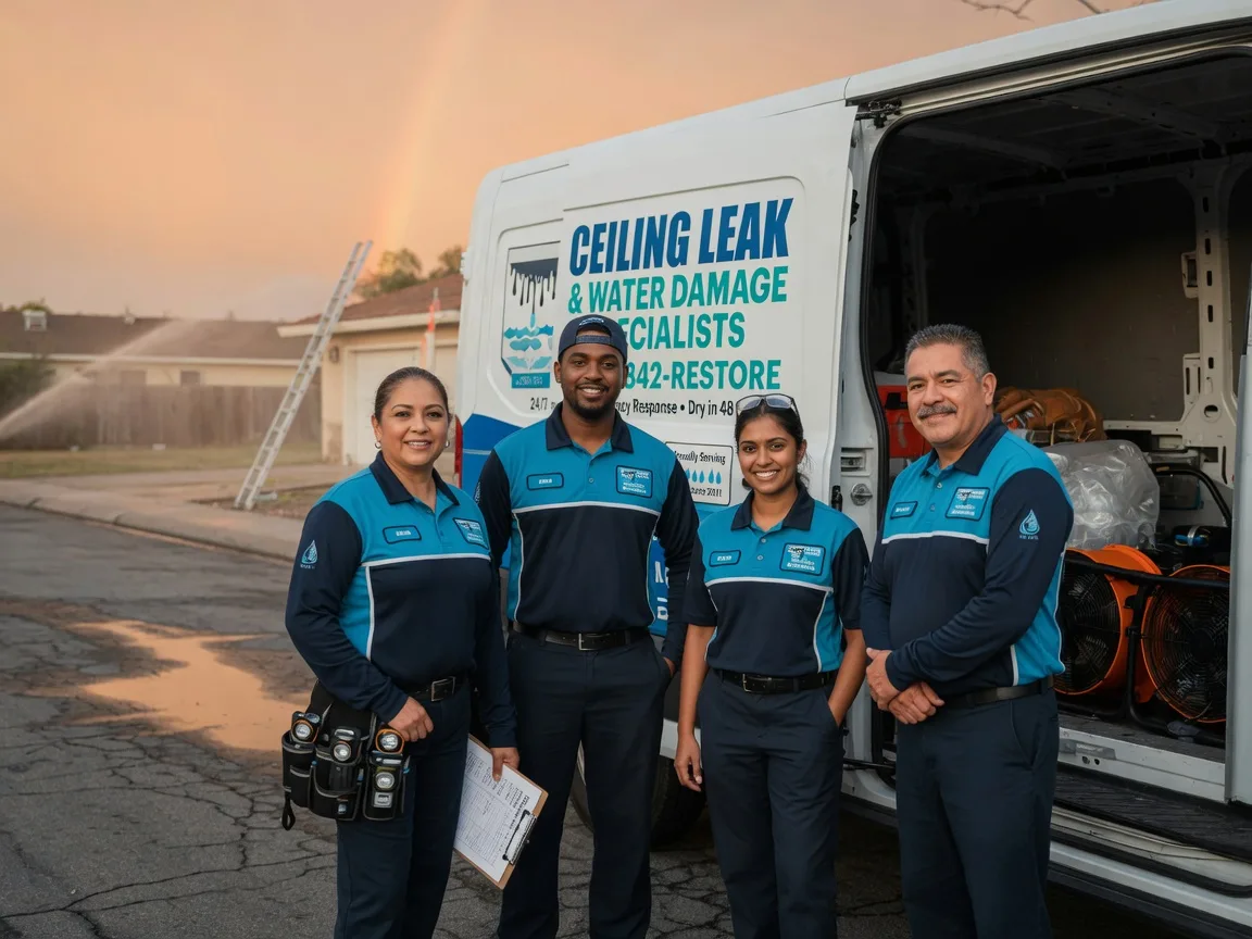 Ceiling Leak Cleanup company in Weaverville, CA